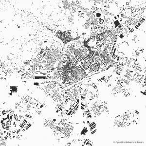Bergamo figure-ground diagram & city map FIGUREGROUNDS
