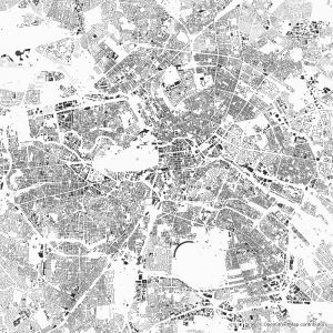 Berlin figure-ground diagram & city map FIGUREGROUNDS