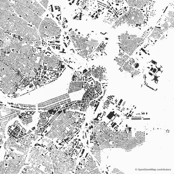 Boston figure-ground diagram & city map FIGUREGROUNDS
