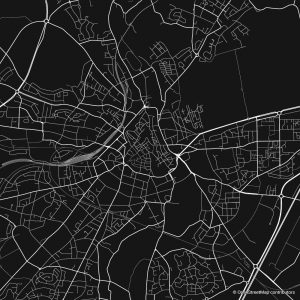 Chartres figure-ground diagram & city map FIGUREGROUNDS