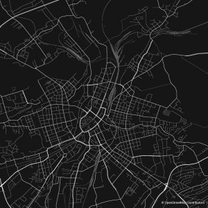 Chemnitz figure-ground diagram & city map FIGUREGROUNDS