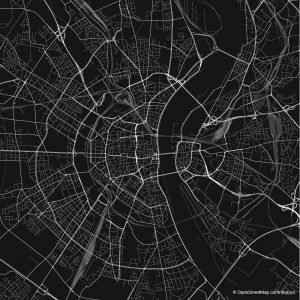 Cologne figure-ground diagram & city map FIGUREGROUNDS