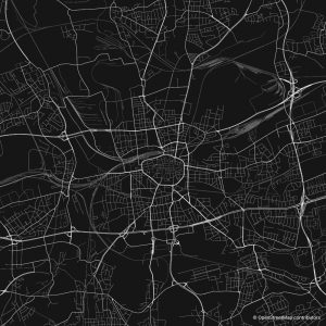 Dortmund figure-ground diagram & city map FIGUREGROUNDS