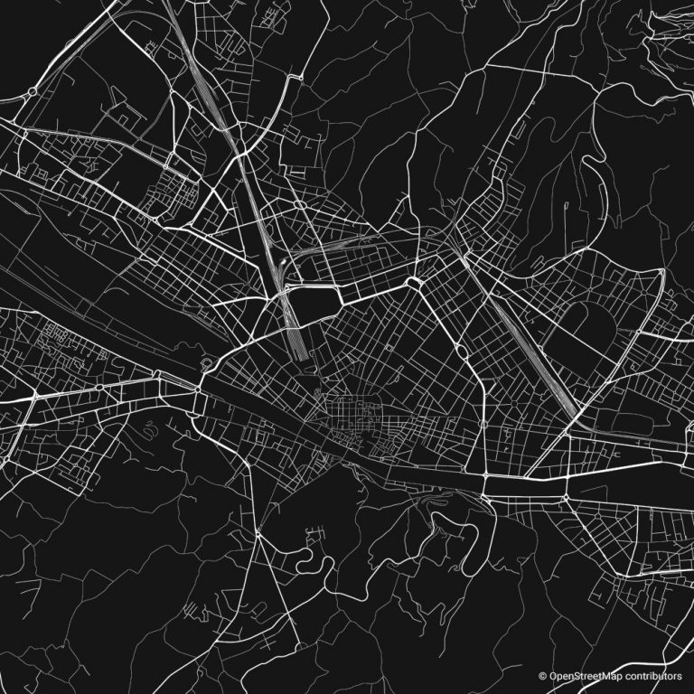 Florence figure-ground diagram & city map FIGUREGROUNDS