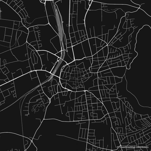 Göttingen figure-ground diagram & city map FIGUREGROUNDS