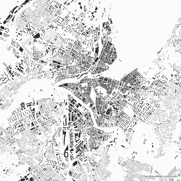Geneva figure-ground diagram & city map FIGUREGROUNDS