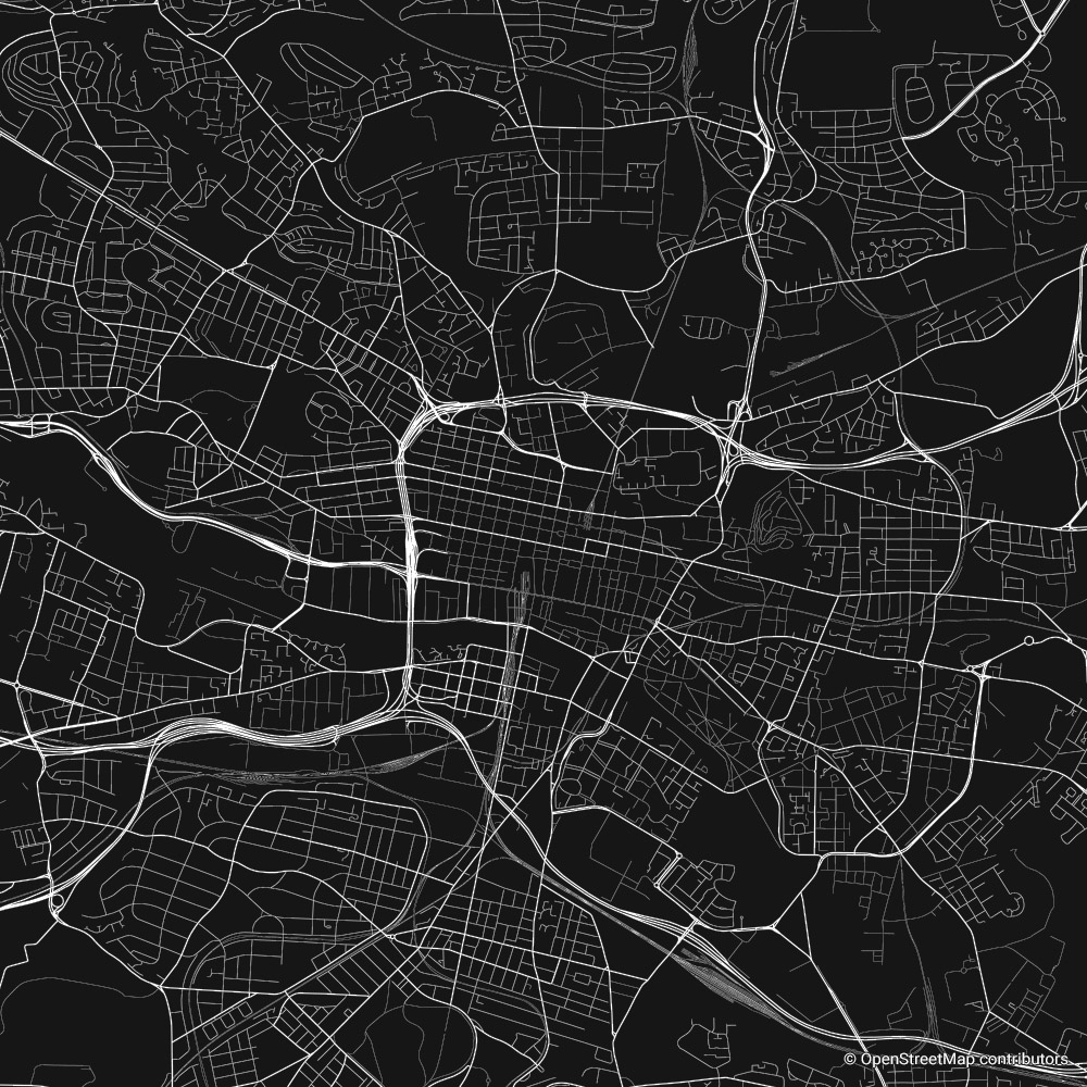 Glasgow figure-ground diagram & city map FIGUREGROUNDS