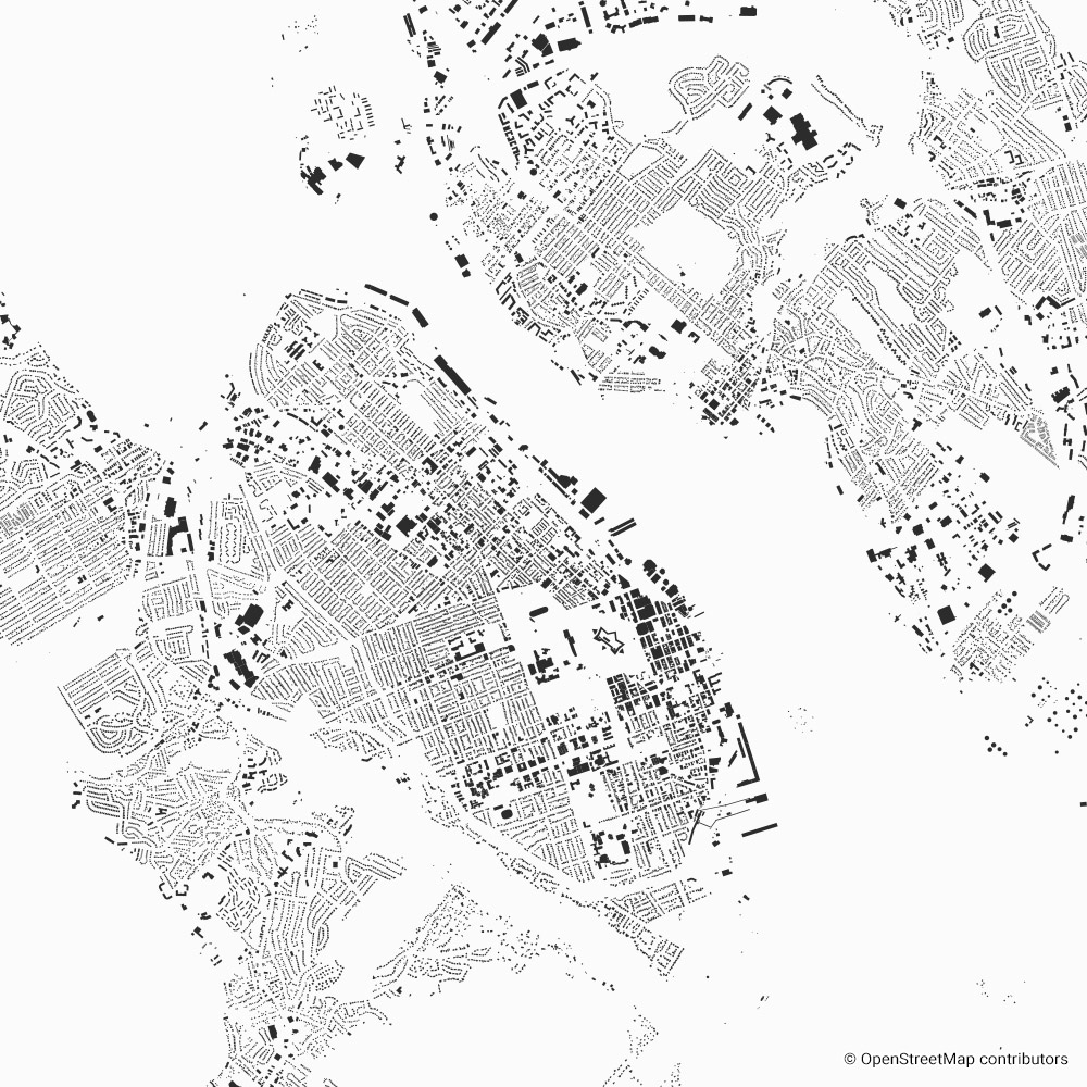 Halifax figure-ground diagram & city map FIGUREGROUNDS