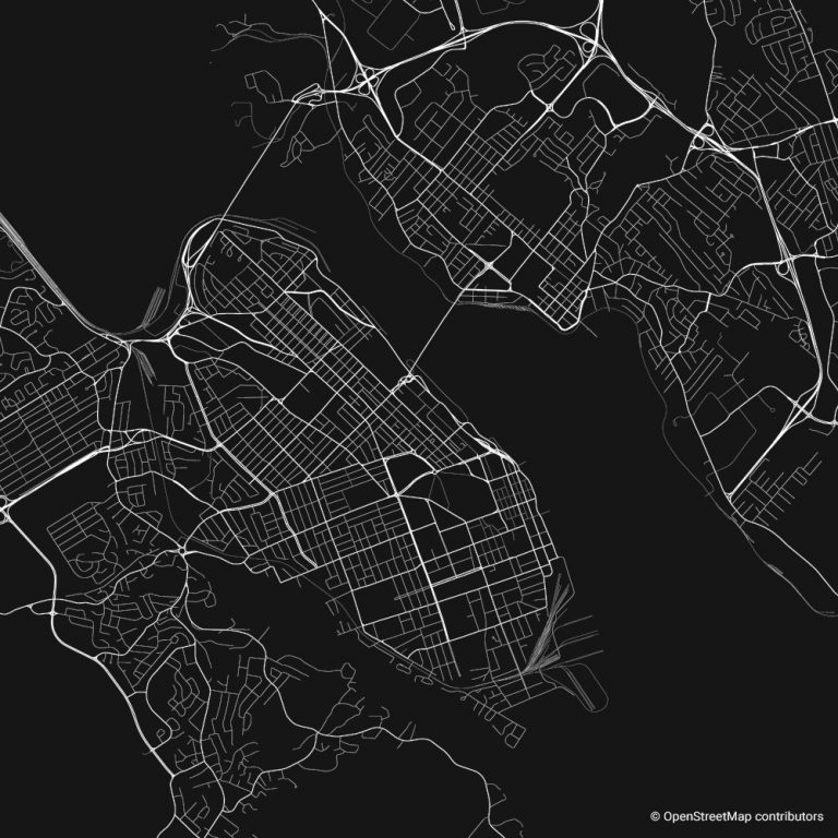 Halifax figure-ground diagram & city map FIGUREGROUNDS