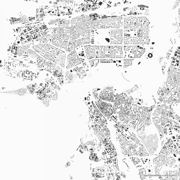 Jakarta figure-ground diagram & city map FIGUREGROUNDS