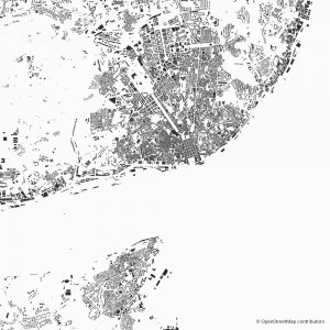 Lisbon figure-ground diagram & city map FIGUREGROUNDS