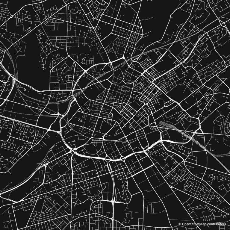 Manchester figure-ground diagram & city map FIGUREGROUNDS