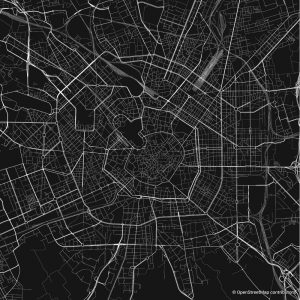 Milan figure-ground diagram & city map FIGUREGROUNDS