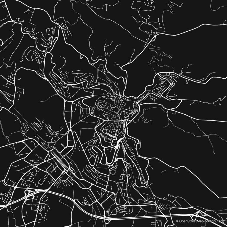 Perugia figure-ground diagram & city map FIGUREGROUNDS