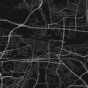 Regensburg figure-ground diagram & city map FIGUREGROUNDS