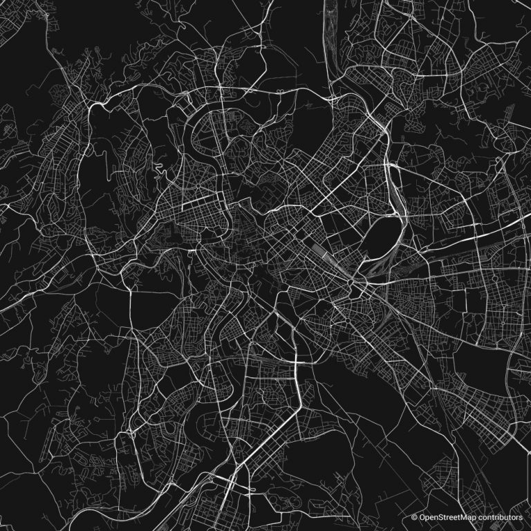 Rome figure-ground diagram & city map FIGUREGROUNDS