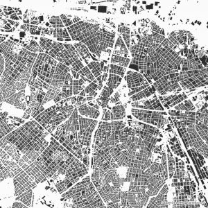 São Paulo figure-ground diagram & city map FIGUREGROUNDS