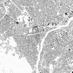 Sapporo figure-ground diagram & city map FIGUREGROUNDS