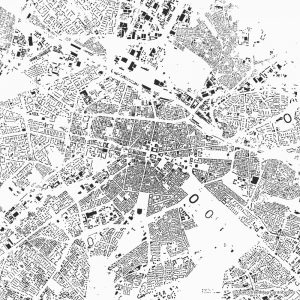 Sofia figure-ground diagram & city map FIGUREGROUNDS