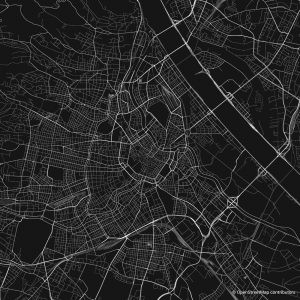 Vienna figure-ground diagram & city map FIGUREGROUNDS